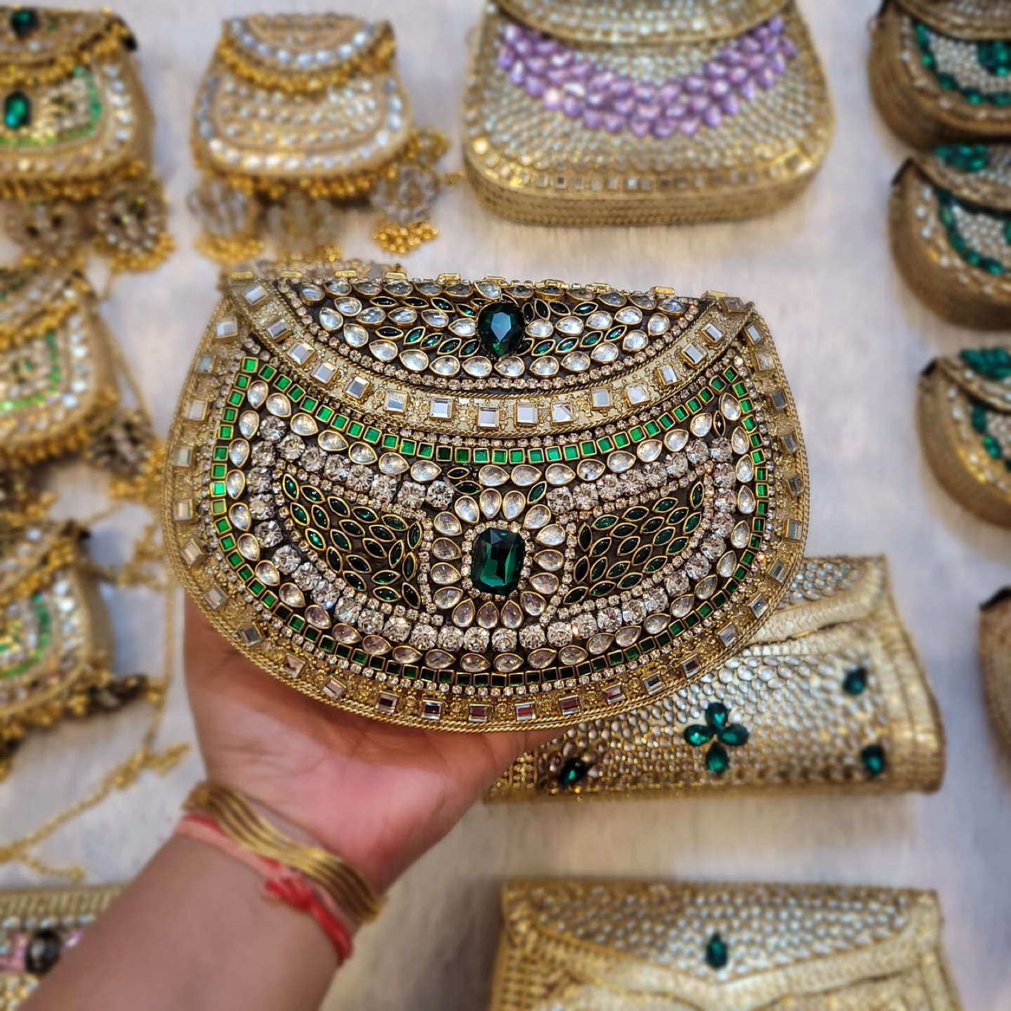 Beautiful handmade clutch bags