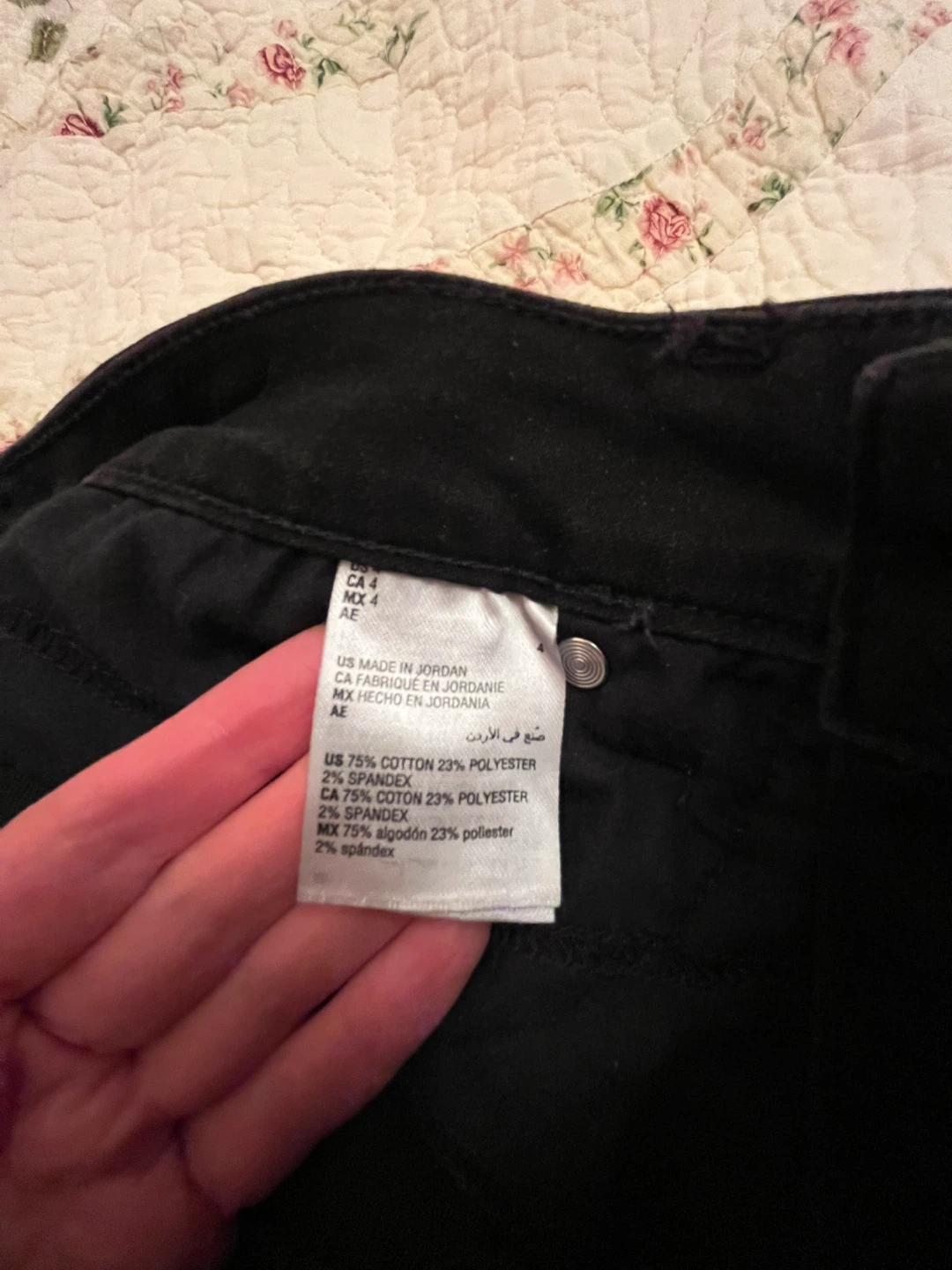 Black AE Jeans - Size 8 - photo 4