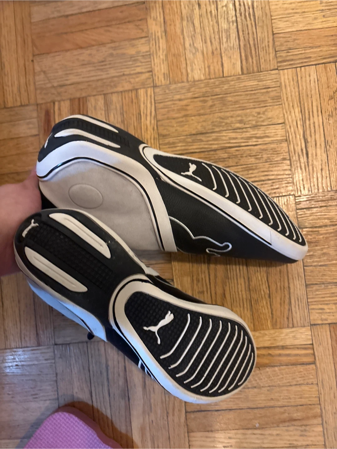 Puma Black & Grey Driving Shoes - photo 2