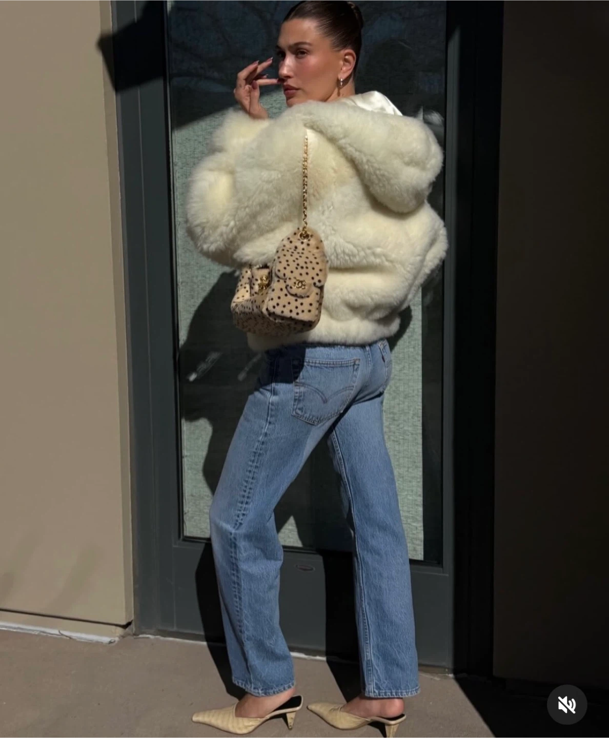 Zara brand new Cream Insulated Sherpa Jacket