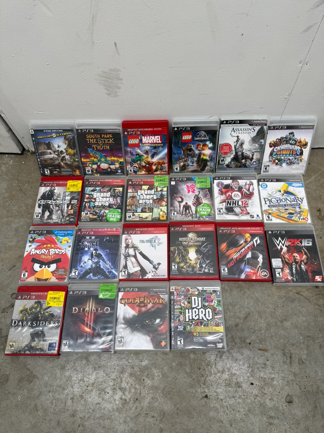 PlayStation 3 (PS3) Video Games Bundle