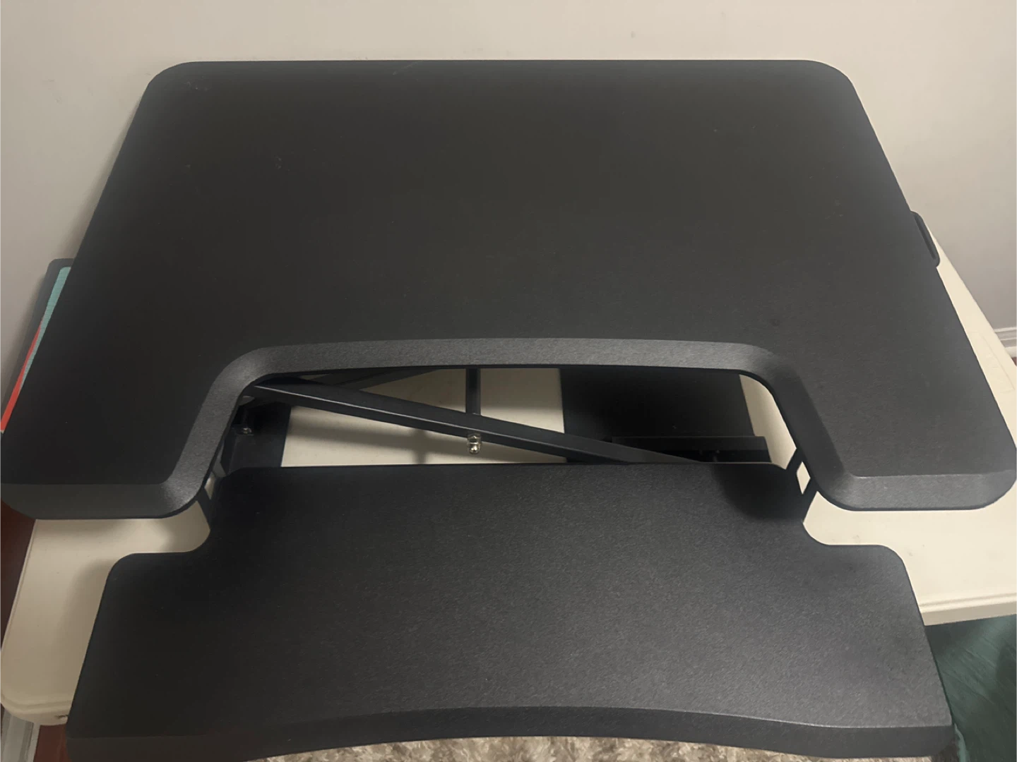 Black Standing Desk Converter - photo 2