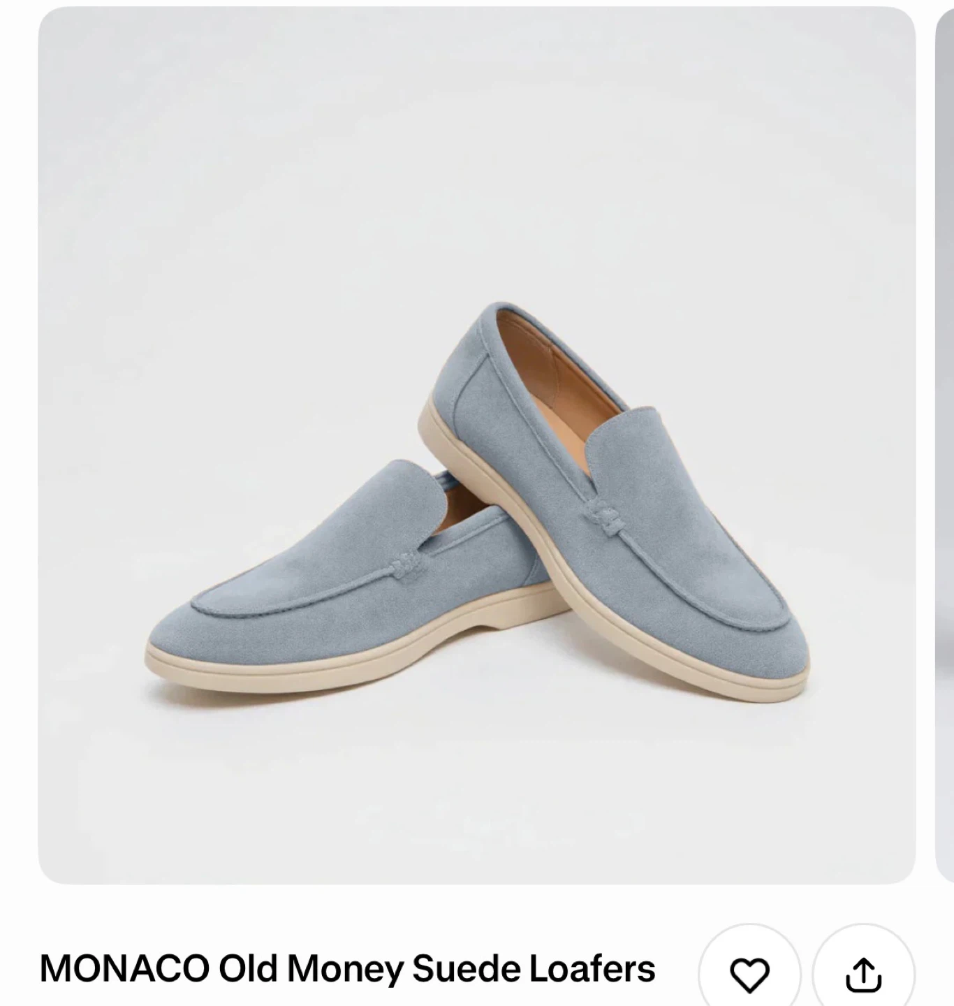 MONACO Old Money Suede Loafers