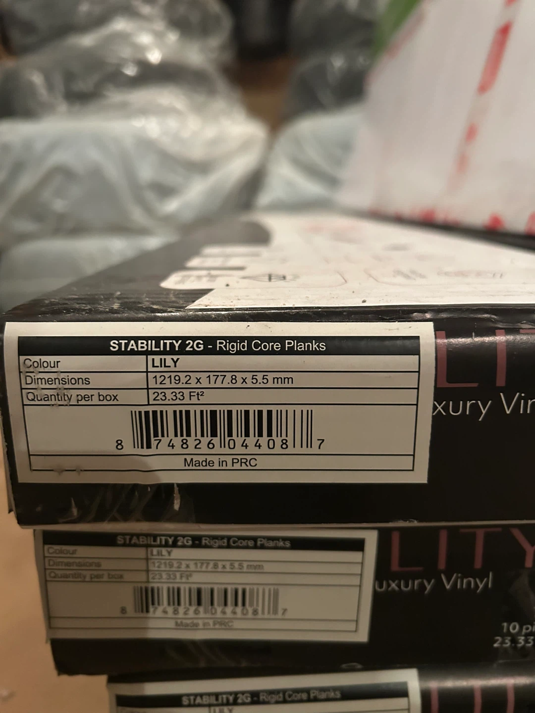 186 Square foot  LVP Stability 2G Rigid Core Planks - Lily - photo 3