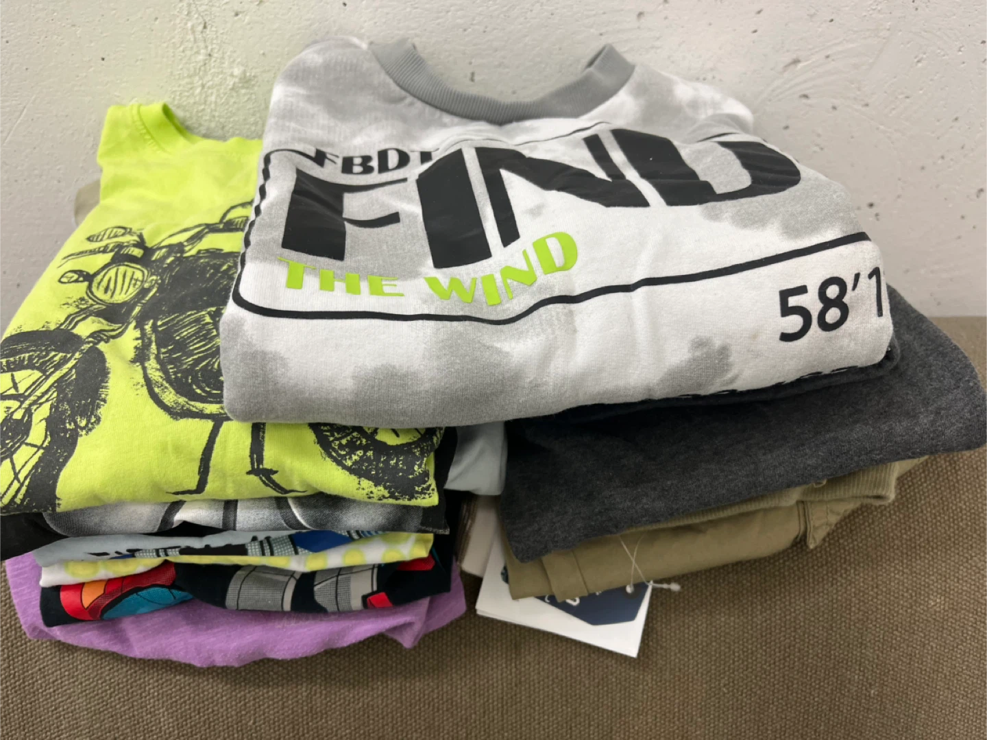Boys’ Clothing Bundle - T-shirts, Sweatshirt, Pants
