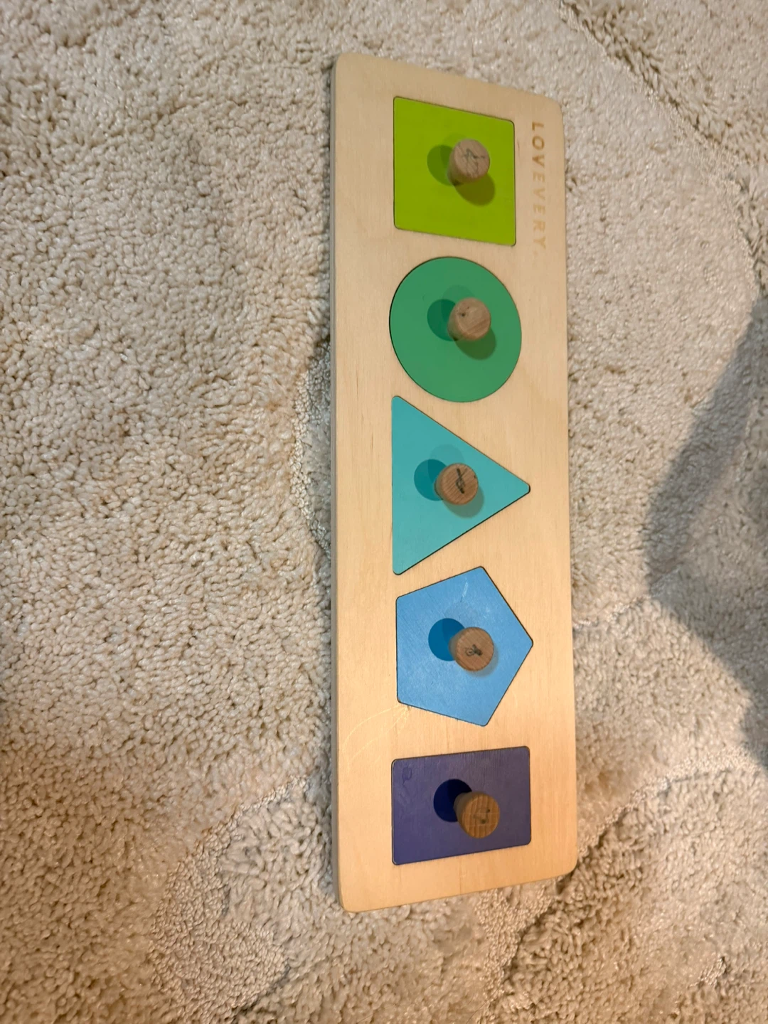 Lovevery Wooden Shape Sorter Puzzle