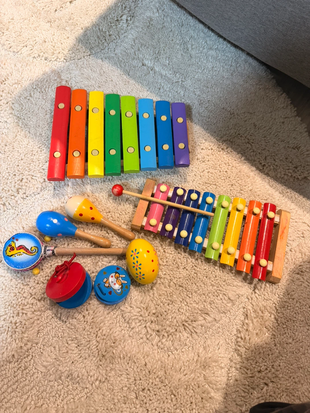 Wooden Musical Instrument Set