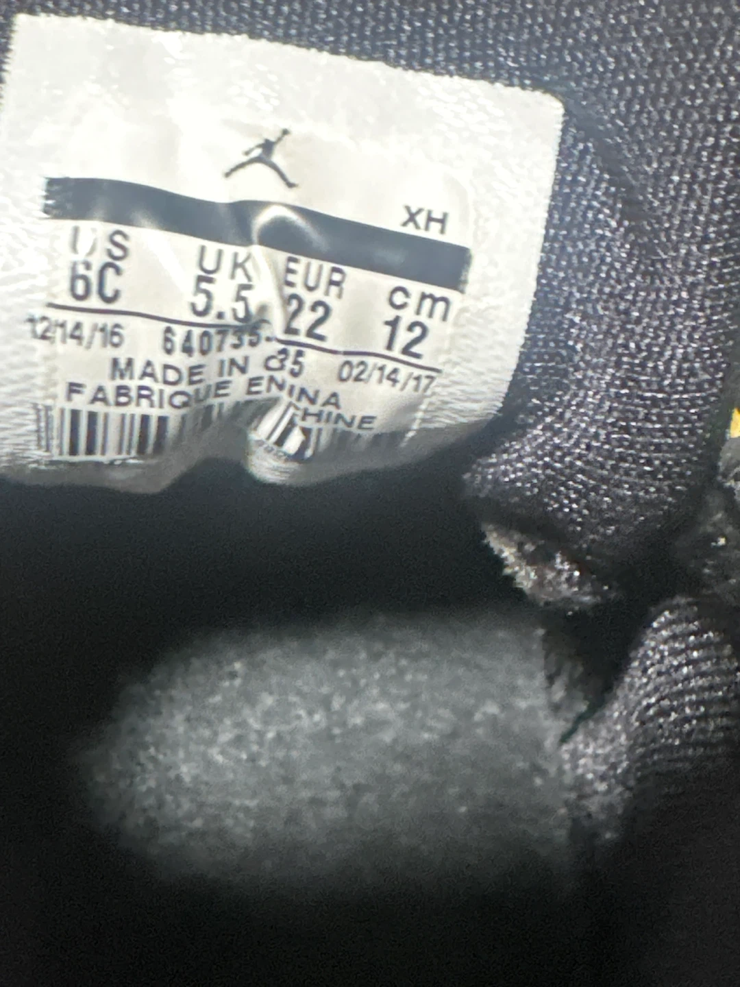 Jordan 1 Mid SE TD Yellow Black Sneakers - photo 5