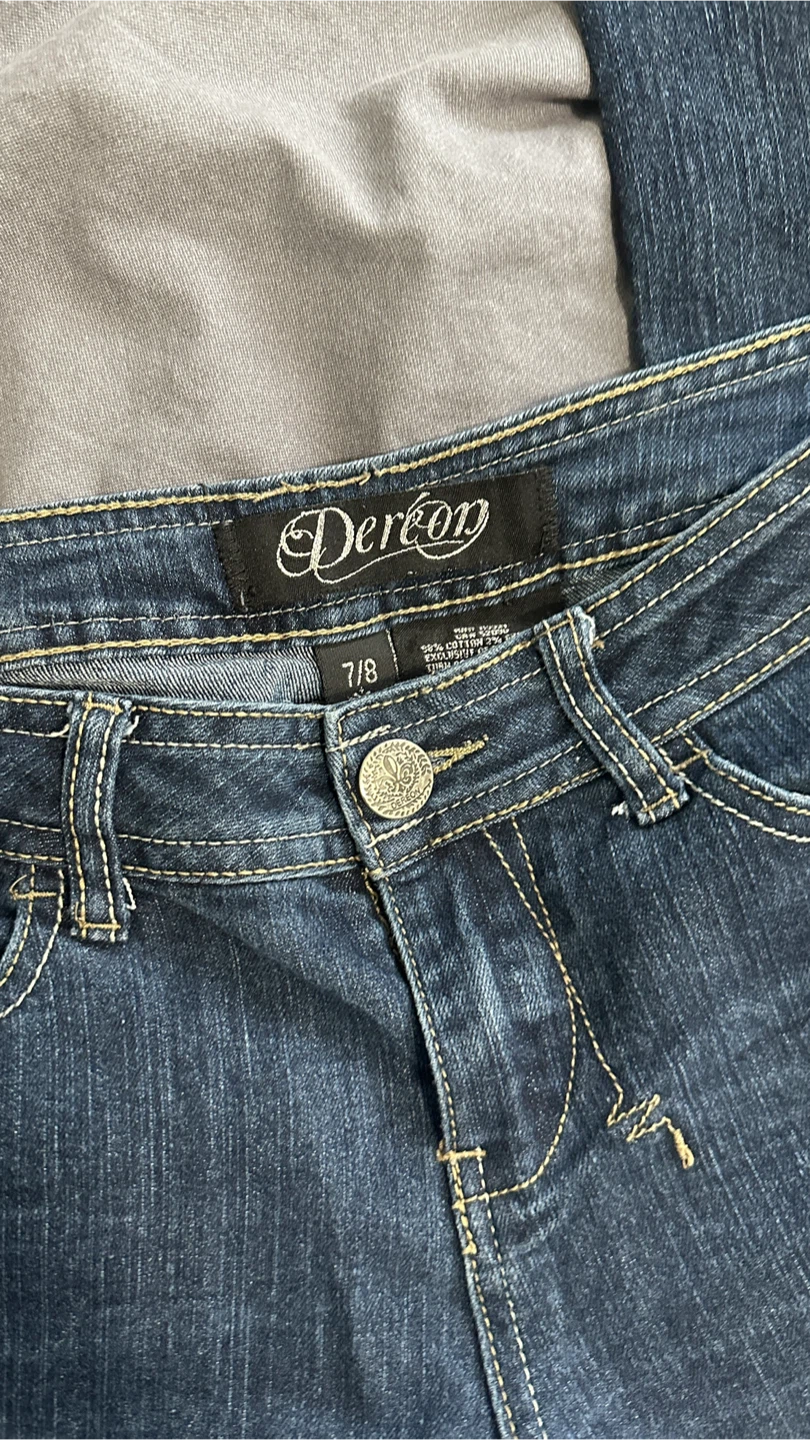bedazzled 2000s jeans - photo 3