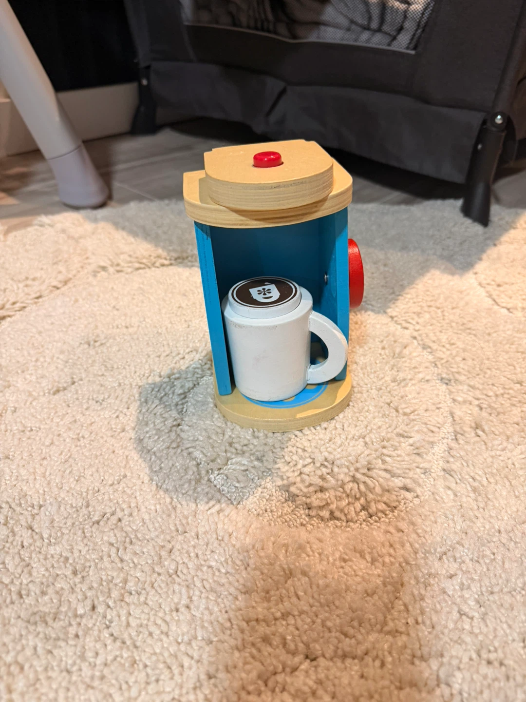 Wooden Toy Coffee Maker