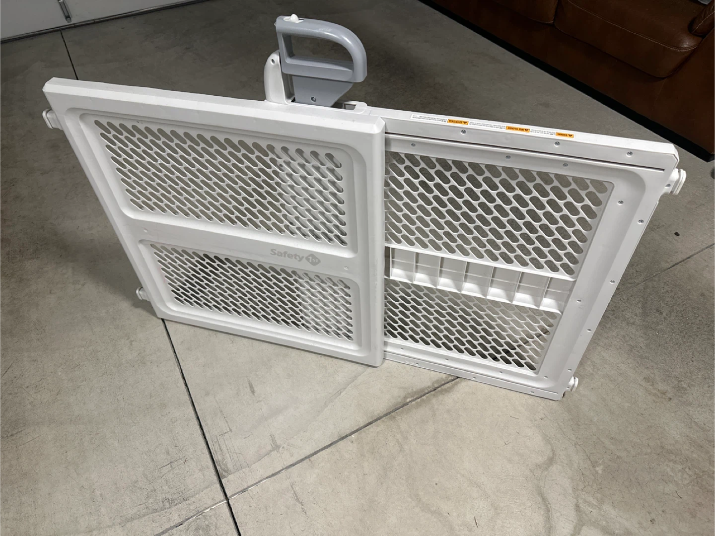 Safety 1st White Plastic Baby Gate Panel - photo 4
