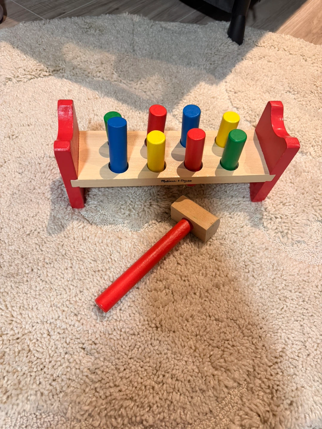 Melissa & Doug Wooden Pound Toy