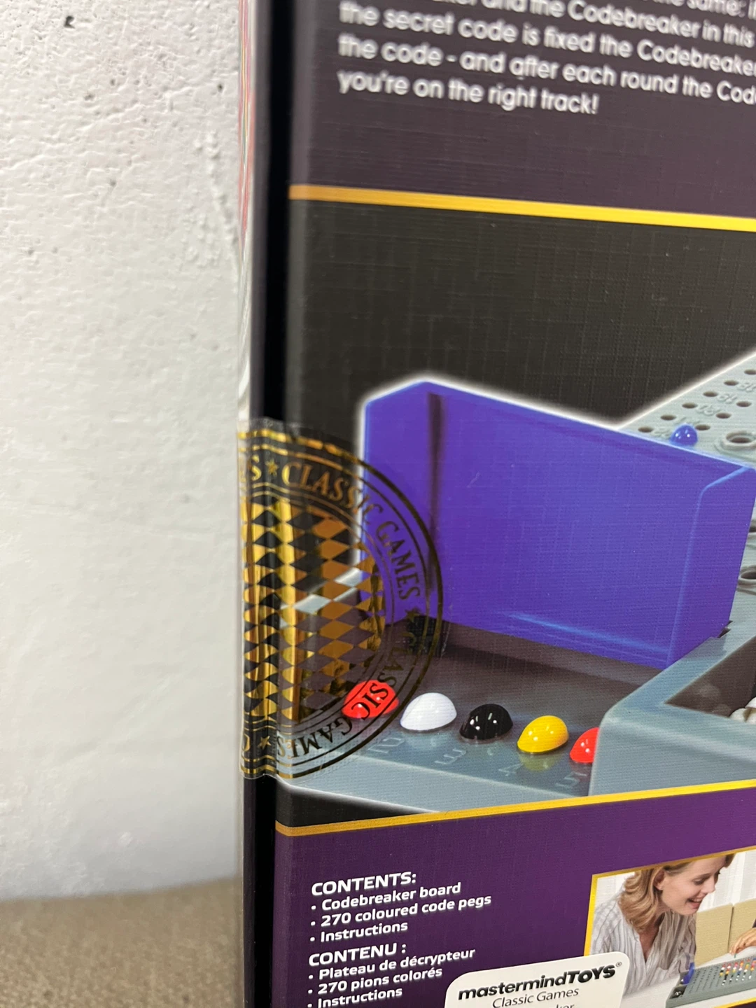 Mastermind Codebreaker Classic Games Board Game - photo 3