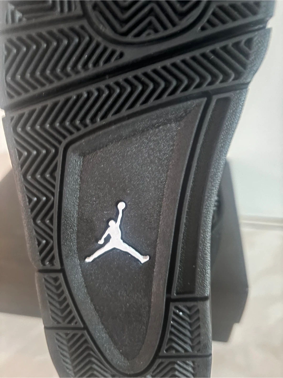 Jordan 4 Noir Baskets - photo 3