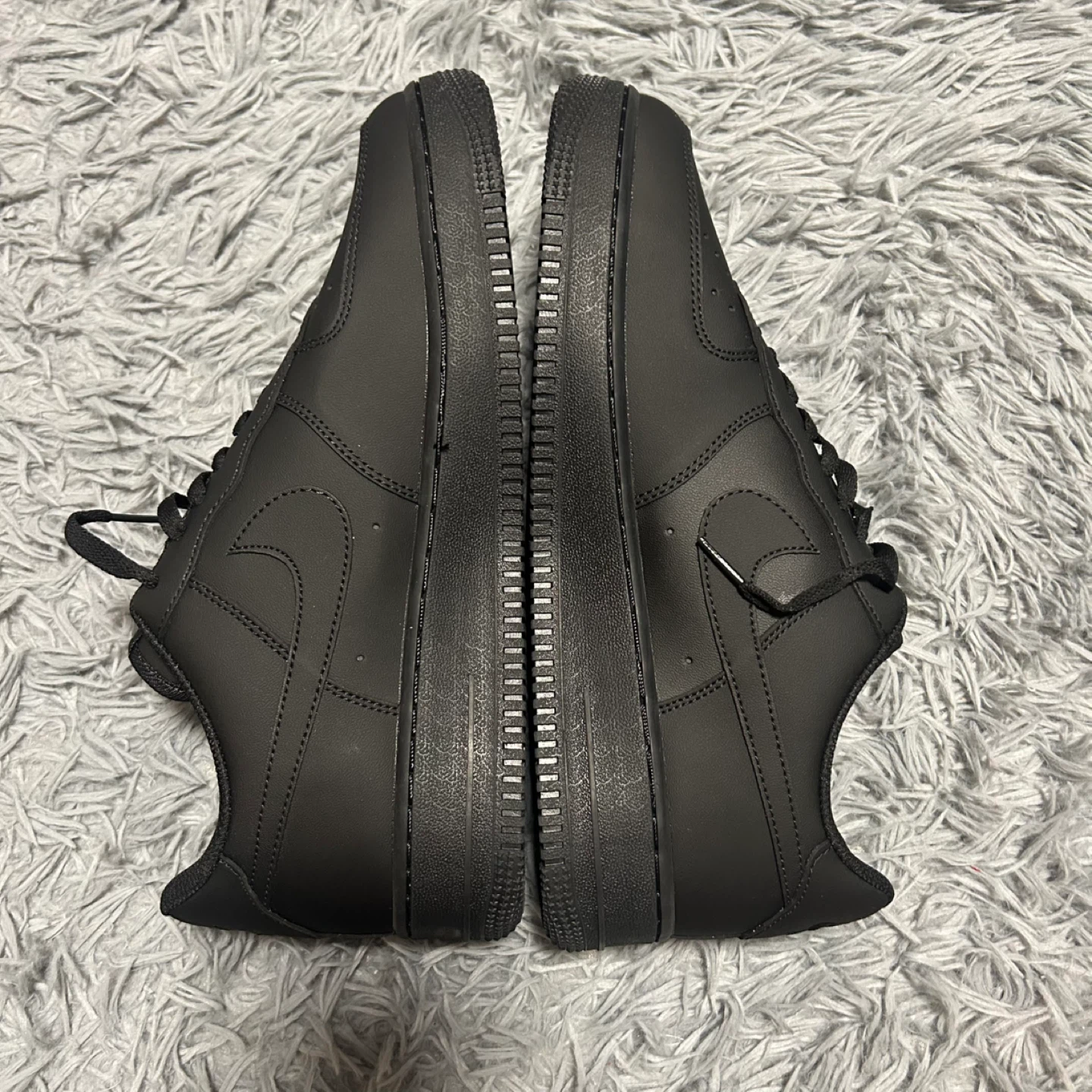 Nike Air Force 1 Shoes - Black - photo 4