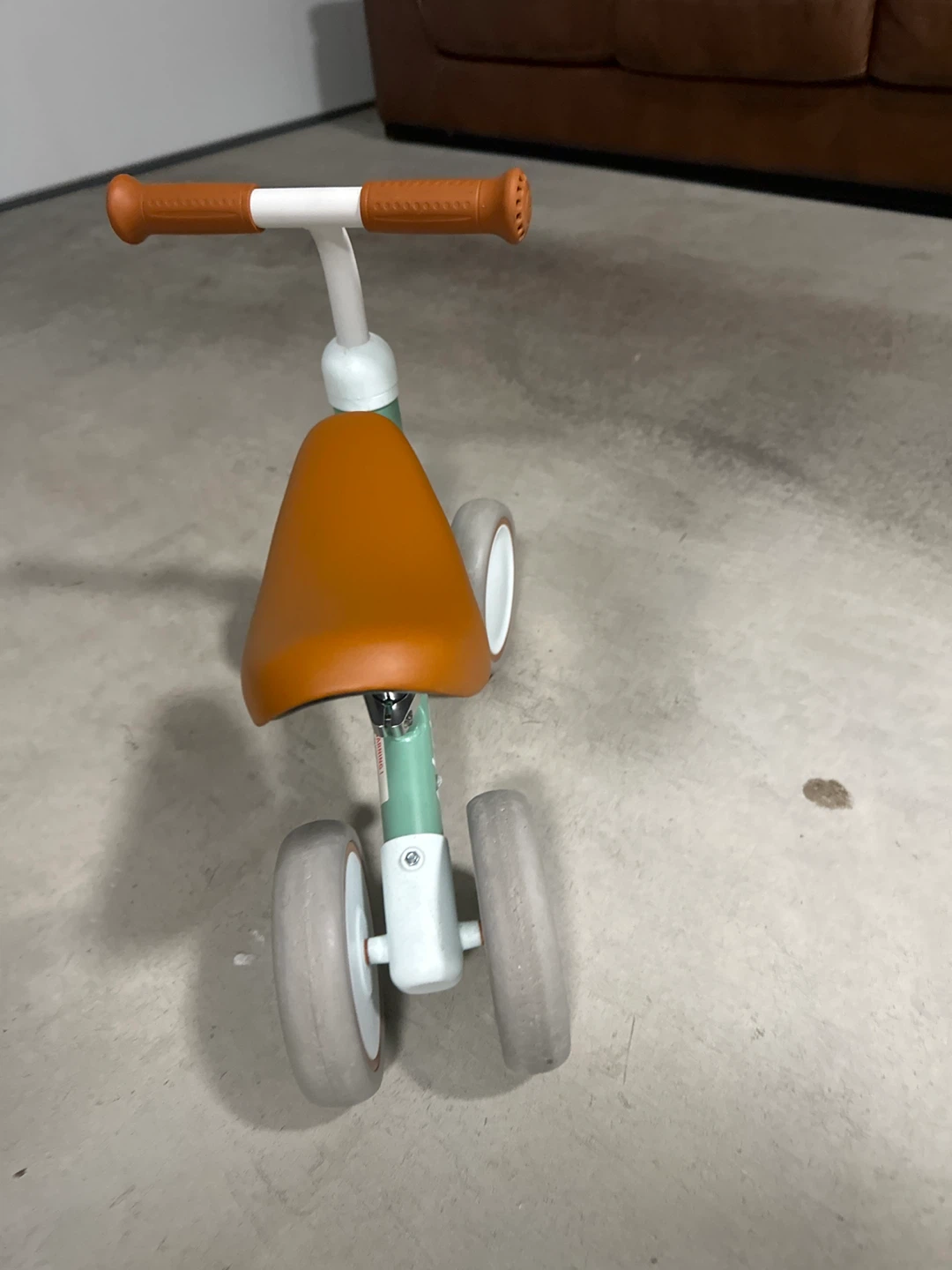 Libery Shrinkal Balance Bike - Green & Brown - photo 3