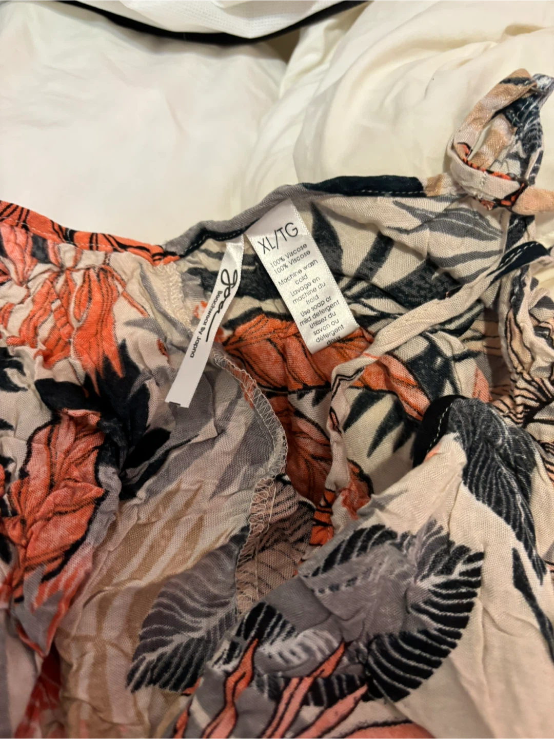 Women's Floral Print Viscose Maxi Dress XL/TG - photo 2