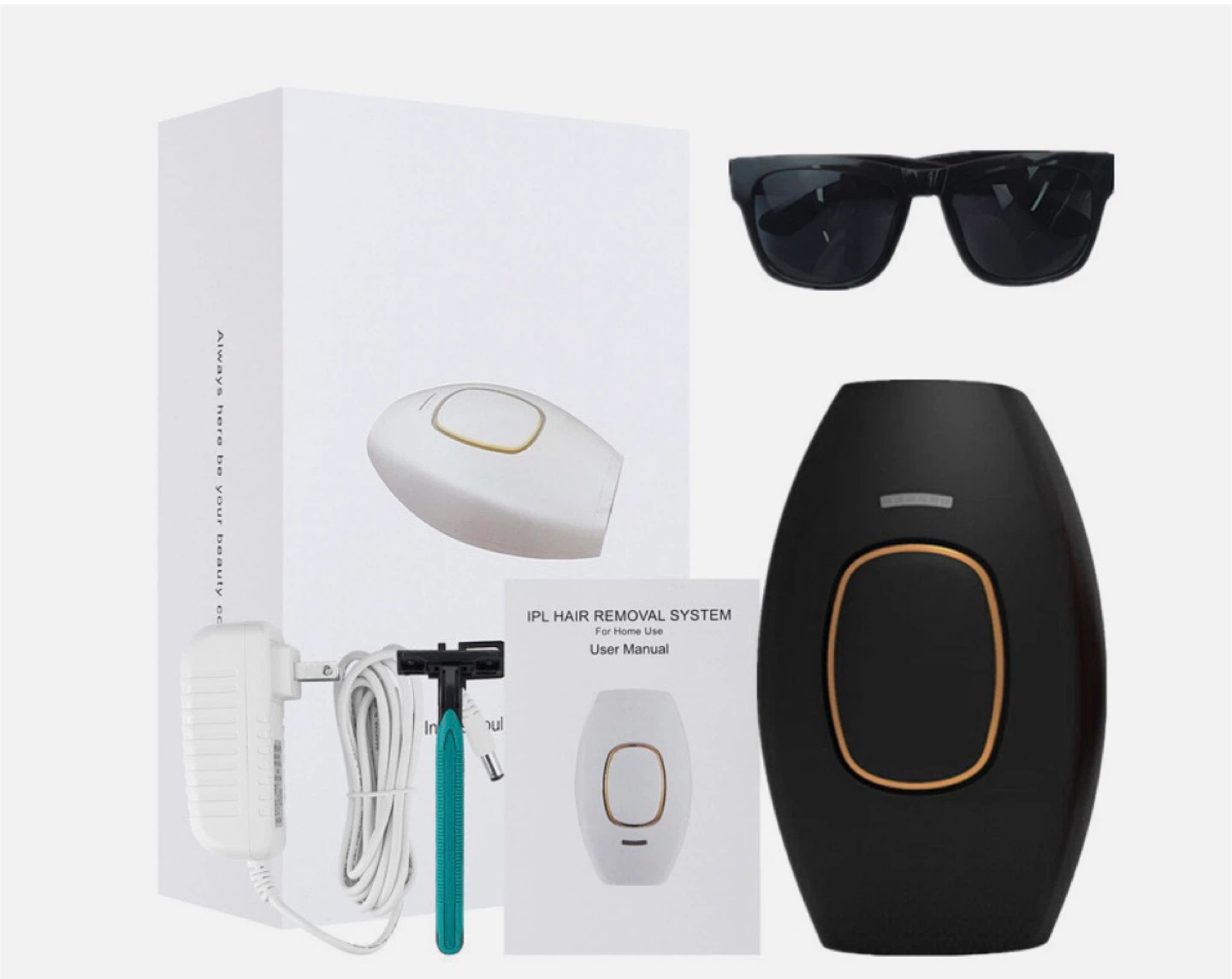 IPL Hair Removal System Device