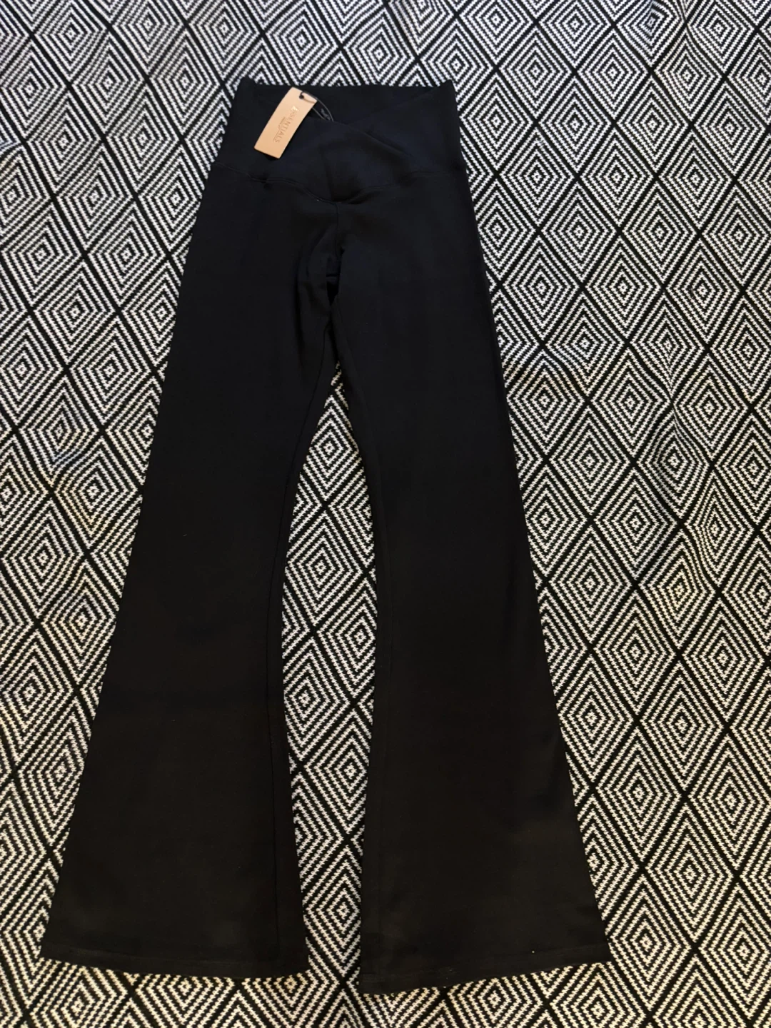 Women’s Clothes - Black Flared Leggings - Size M