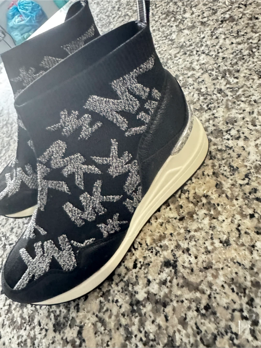 Michael Kors Black Sock Sneakers