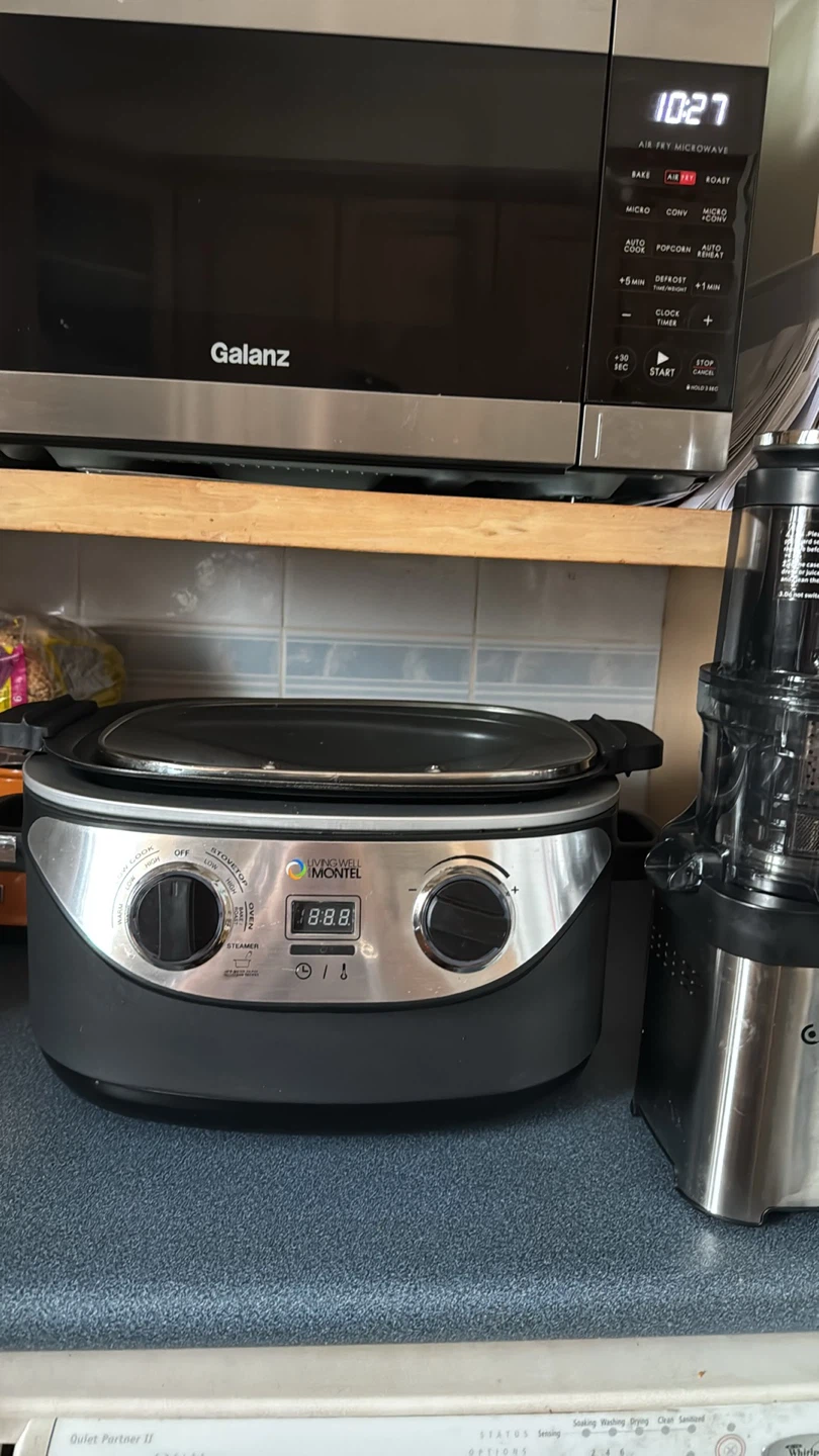 🥕Montel Living Well Pro Plus 6-in-1 Multi Cooker
