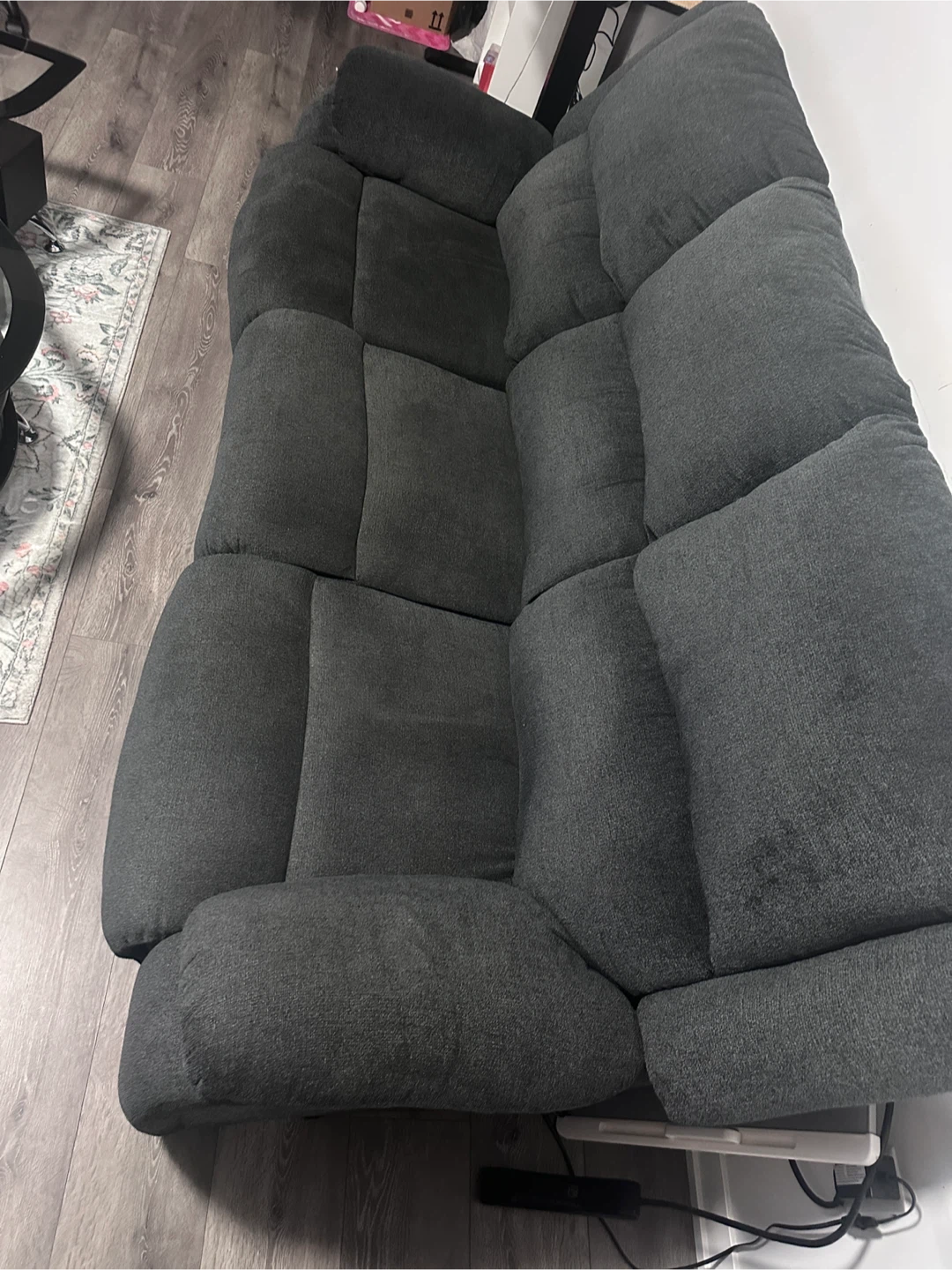 3-Seater Power Recliner + Extended Warranty Feb 2029 - photo 2