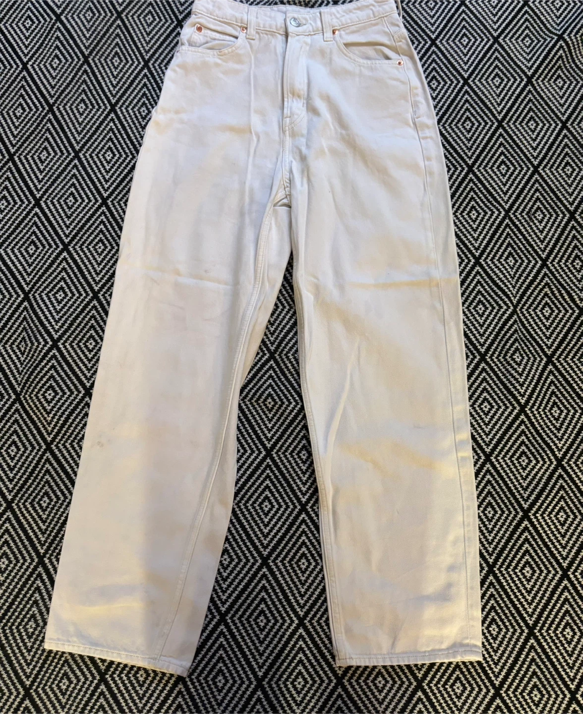 Women's Jeans - Light White Jeans