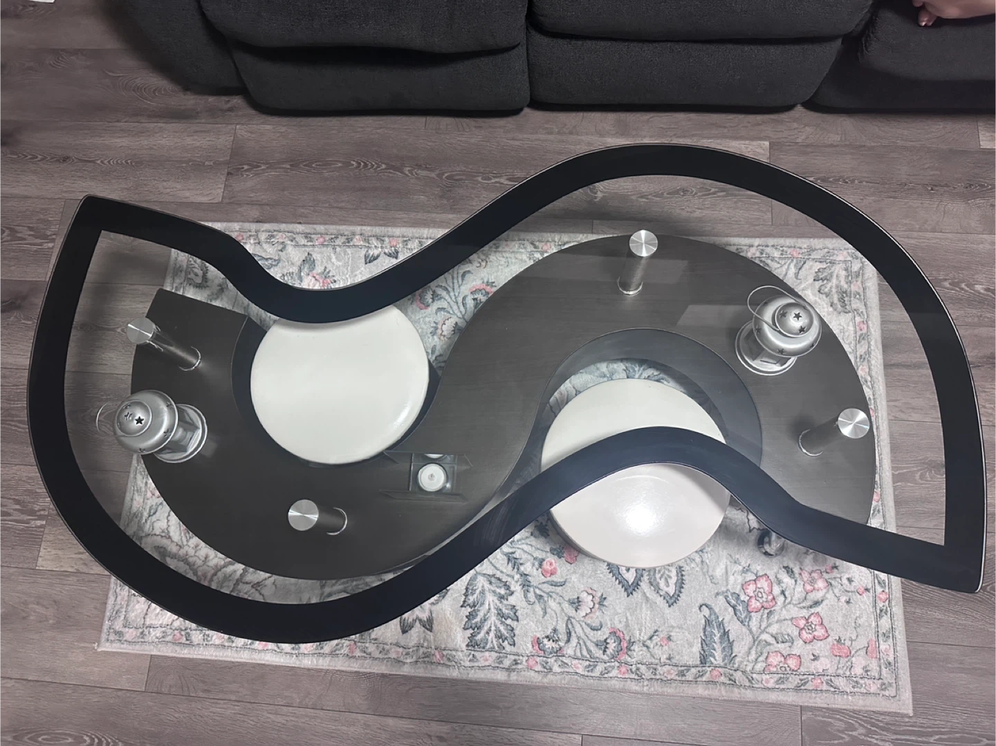 Modern Glass Coffee Table With Extended Warranty (June 2029) - photo 3