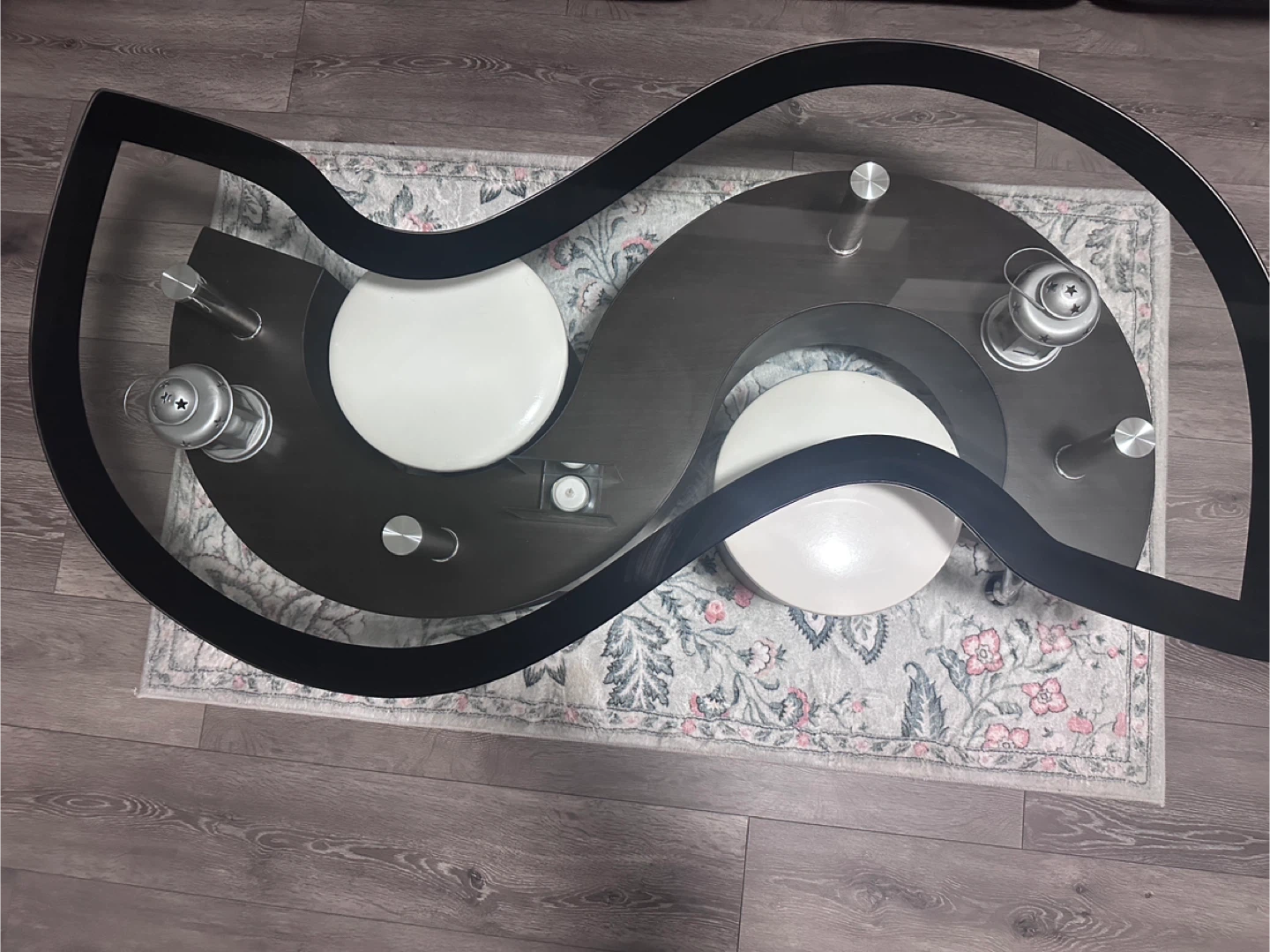 Modern Glass Coffee Table With Extended Warranty (June 2029) - photo 2