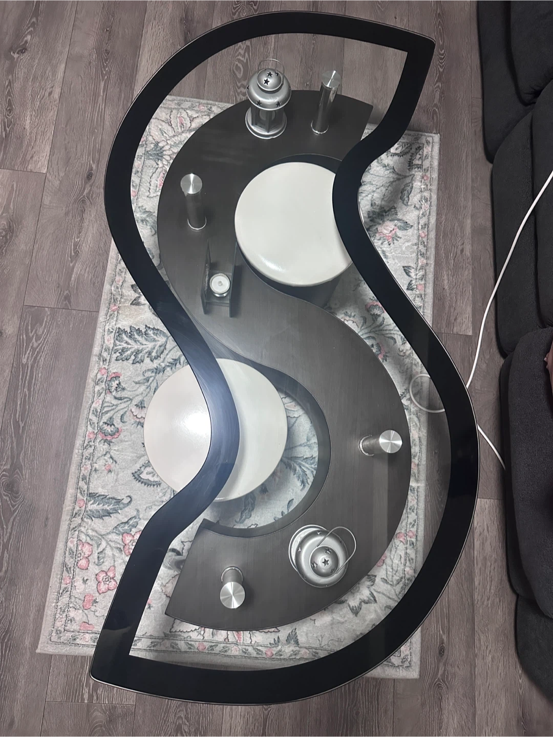 Modern Glass Coffee Table With Extended Warranty (June 2029) - photo 4
