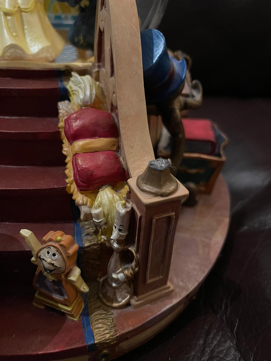 🥕Disney Beauty and the Beast Snow Globe - photo 4