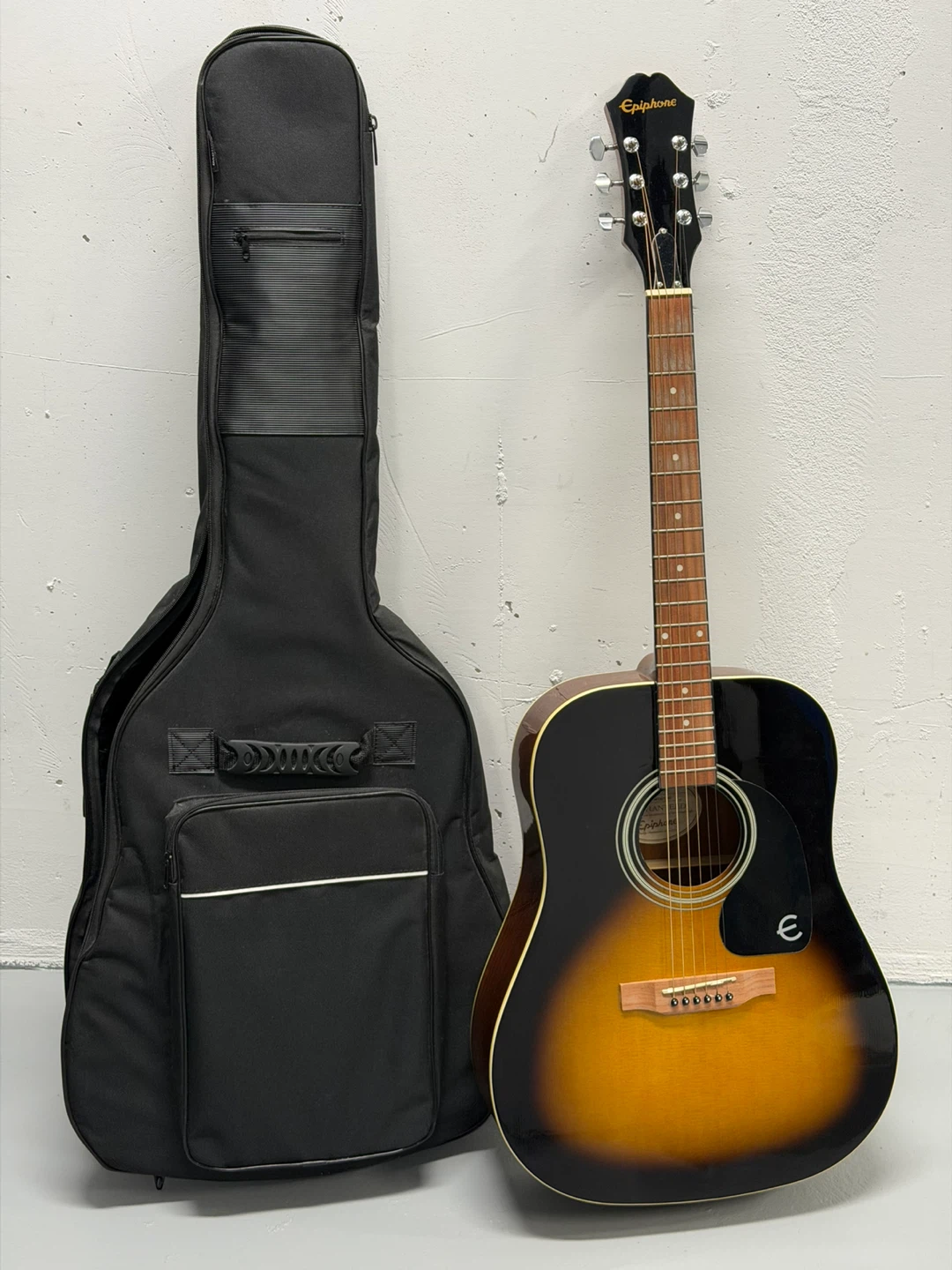 Epiphone Acoustic Guitar with Gig Bag