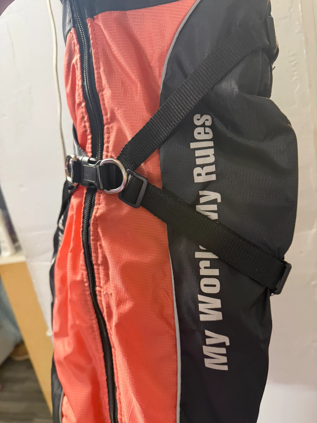 Dog Winter Coat Vest - "My World My Rules" - photo 2