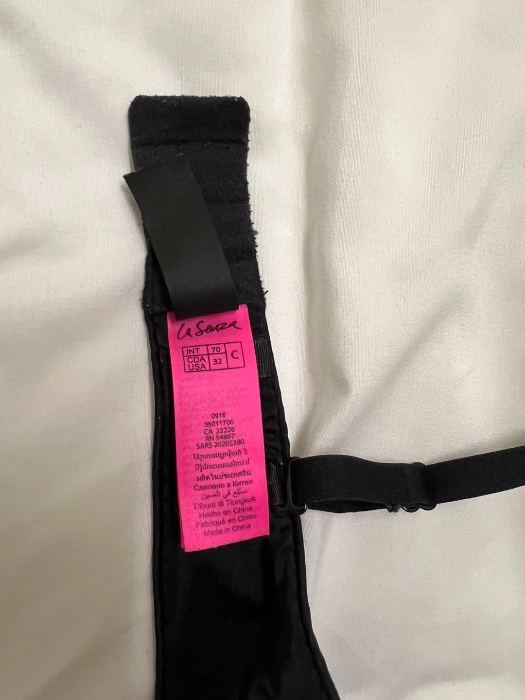 La Senza Black Bra - Size 32C - photo 4