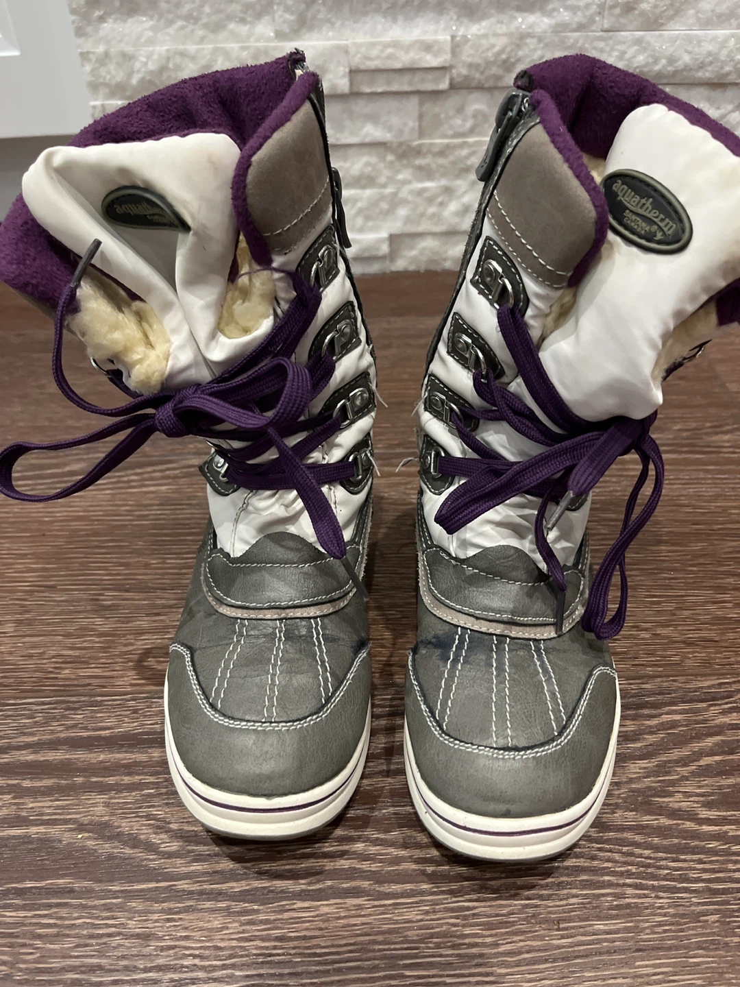 🥕Aquatherm Kids Winter Boots Size 2M