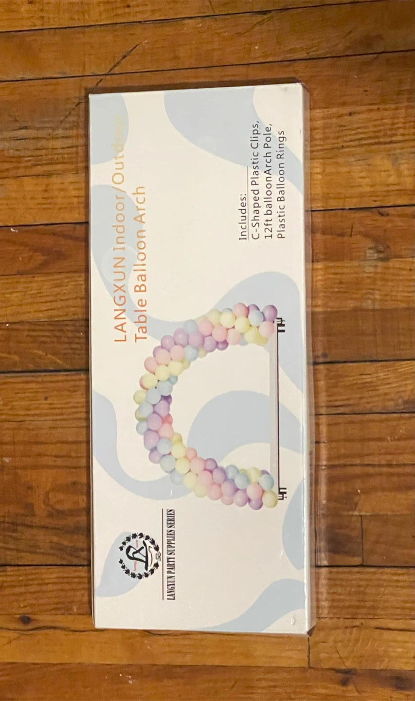 LANGXUN Indoor/Outdoor Table Balloon Arch Kit