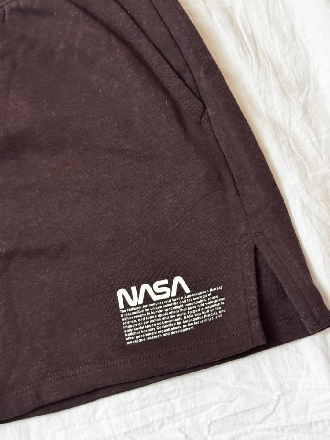 Brown NASA Sweat Skirt - photo 2