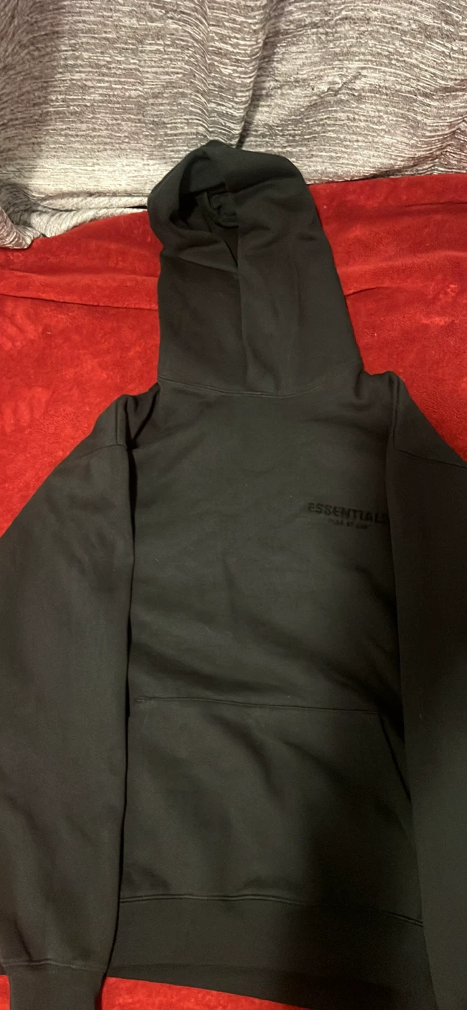 Essentials Hoodie Black - photo 2