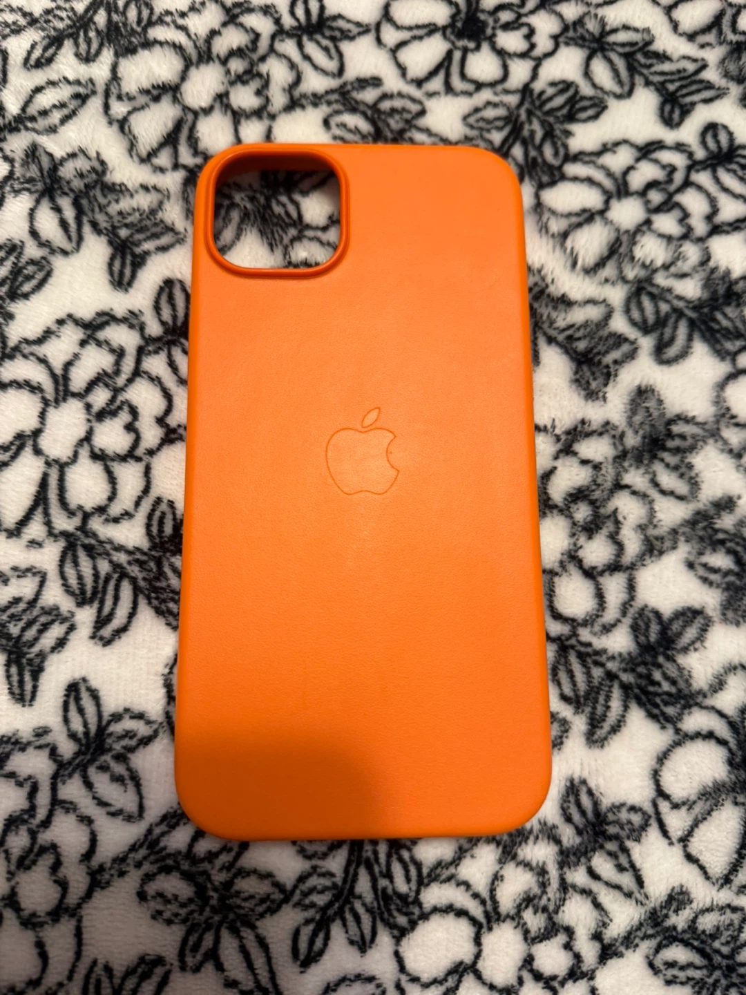 Apple iPhone  Leather Case with MagSafe - Orange