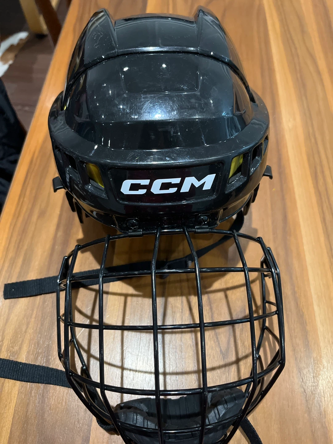 CCM Kids Hockey Helmet with Cage - Size XS