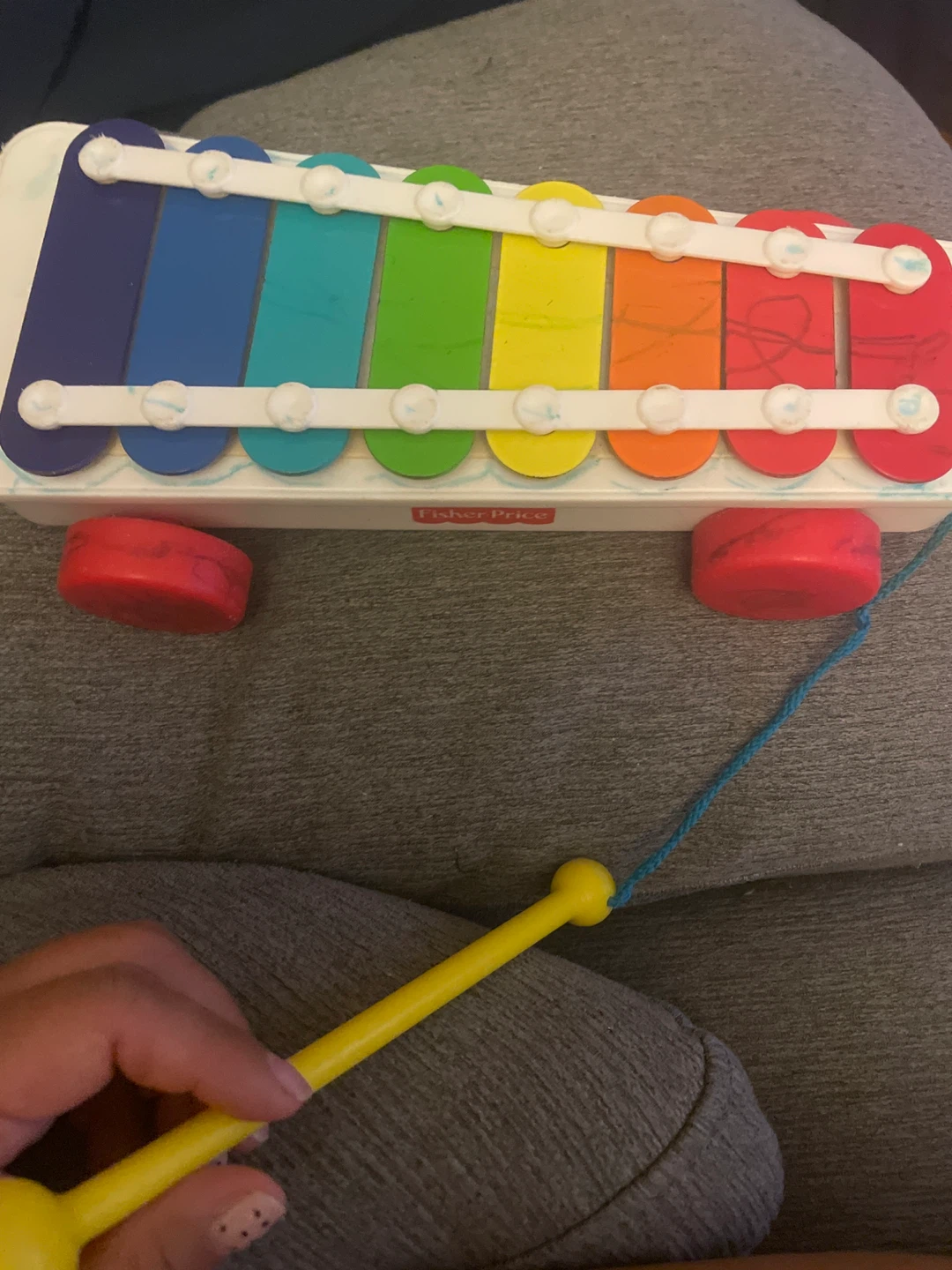 Fisher-Price Pull-Along Xylophone Toy