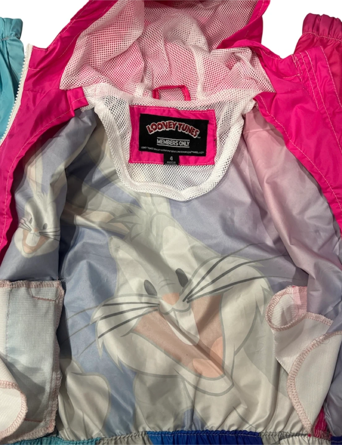 Looney Tunes Bugs Bunny Windbreaker Jacket - photo 3