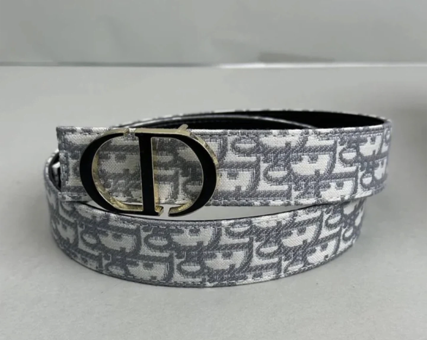 Dior Belt with CD Logo Buckle - photo 2