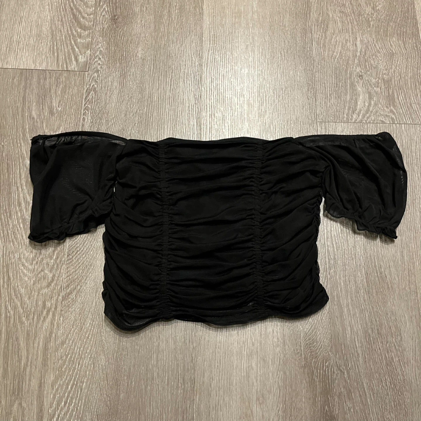 Urban Outfitters Black Off-the-Shoulder Top (size S) - photo 2
