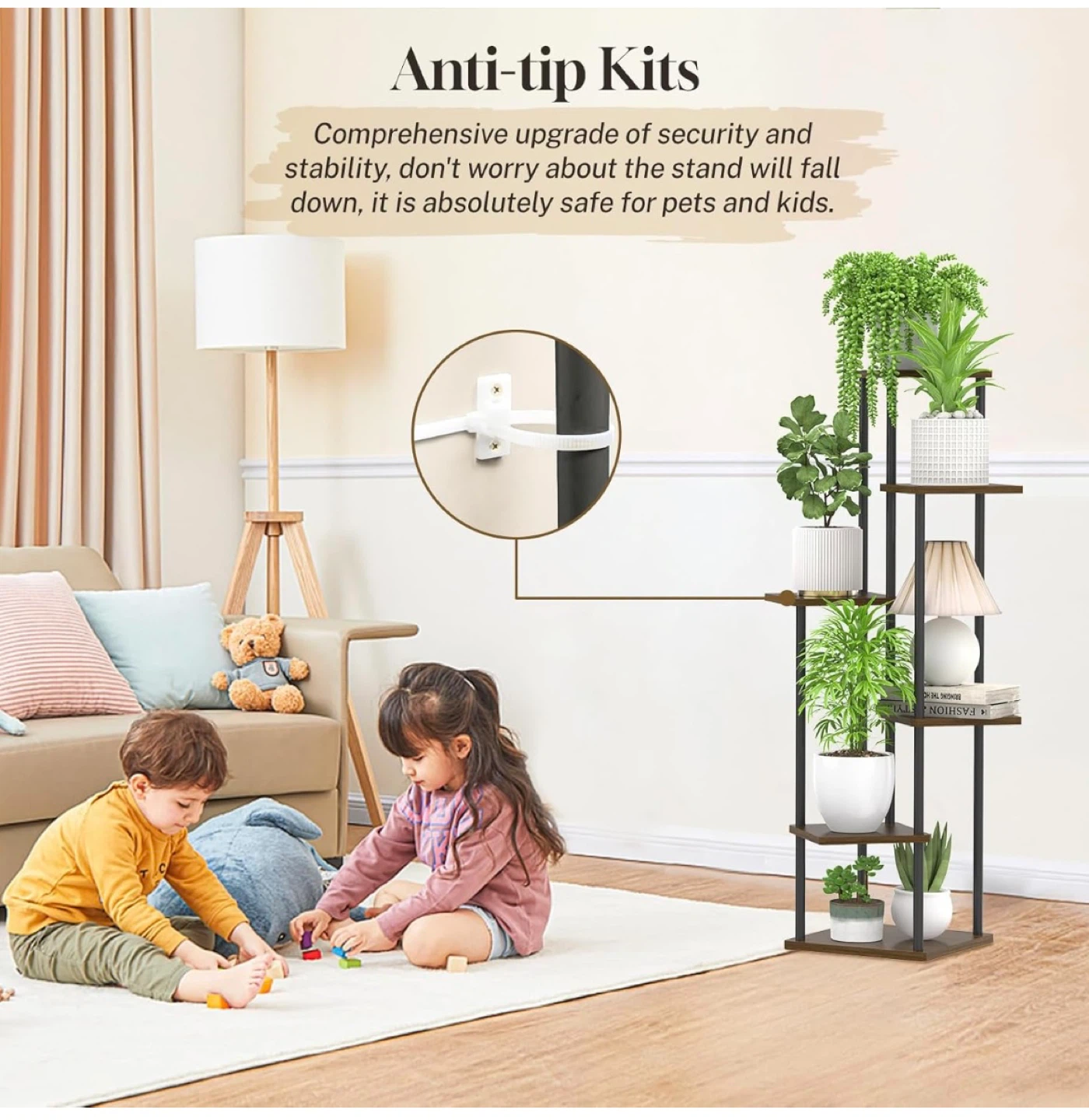 6 Tier Corner Plant Stand - photo 5