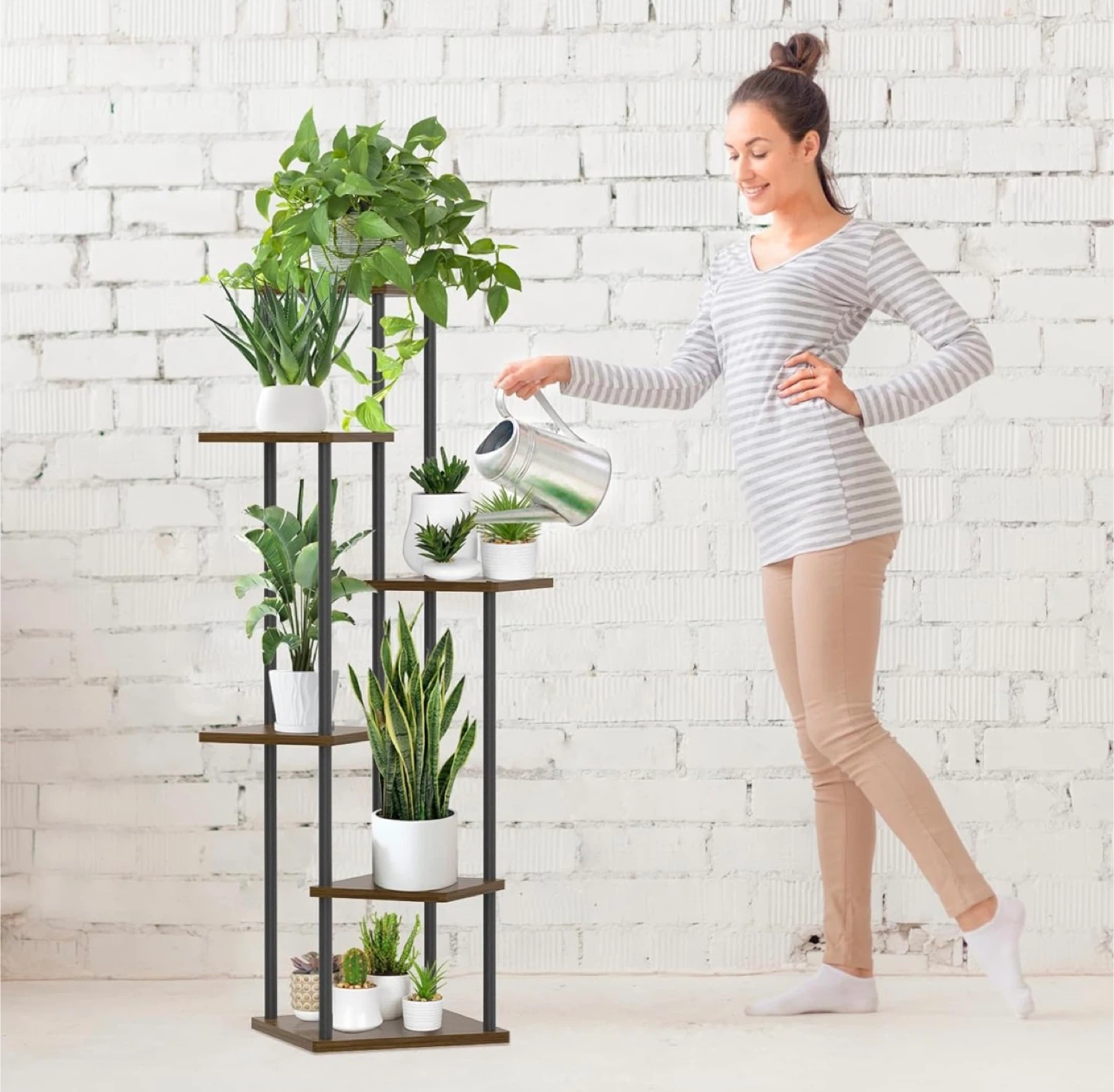 6 Tier Corner Plant Stand - photo 2
