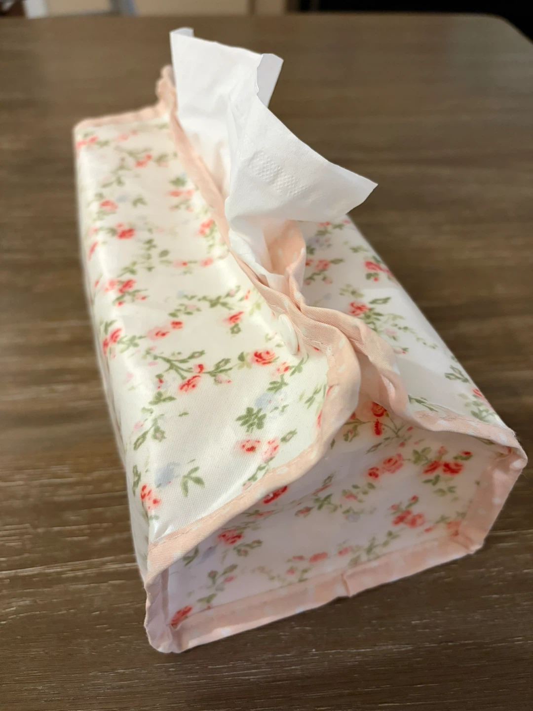 Floral Tissue Box Cover - photo 3