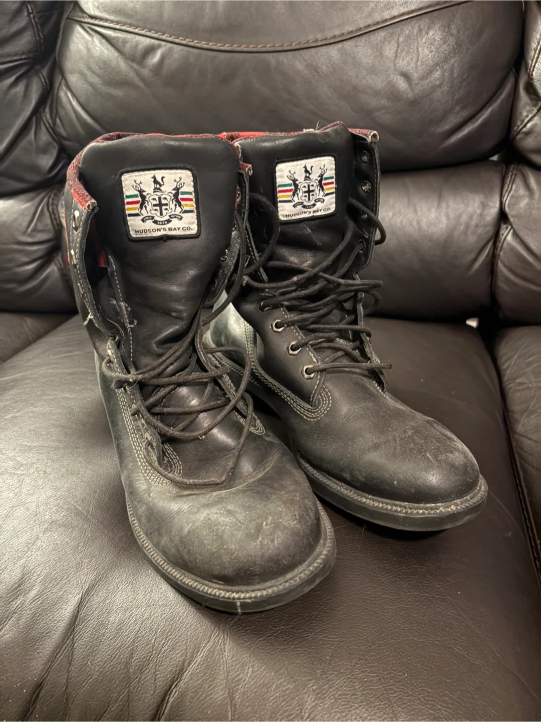 🥕Hudson's Bay Company Winter  Work Boots - photo 2