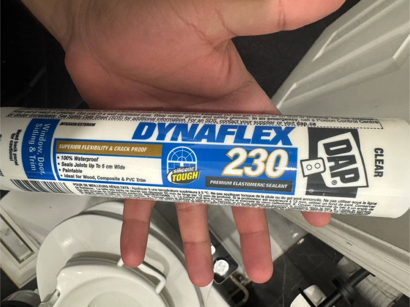 DAP Dynaflex 230 Clear Premium Elastomeric Sealant
