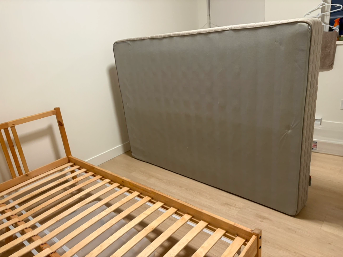 [FREE / Must go by Feb 25] IKEA Queen Bed Frame & Mattress - photo 3